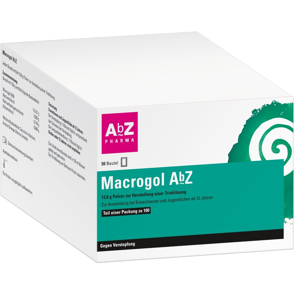 MACROGOL AbZ Plv.z.Her.e.Lsg.z.Einnehmen