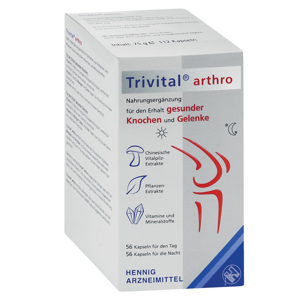 TRIVITAL arthro f.gesunde Knochen u.Gelenke Kaps.