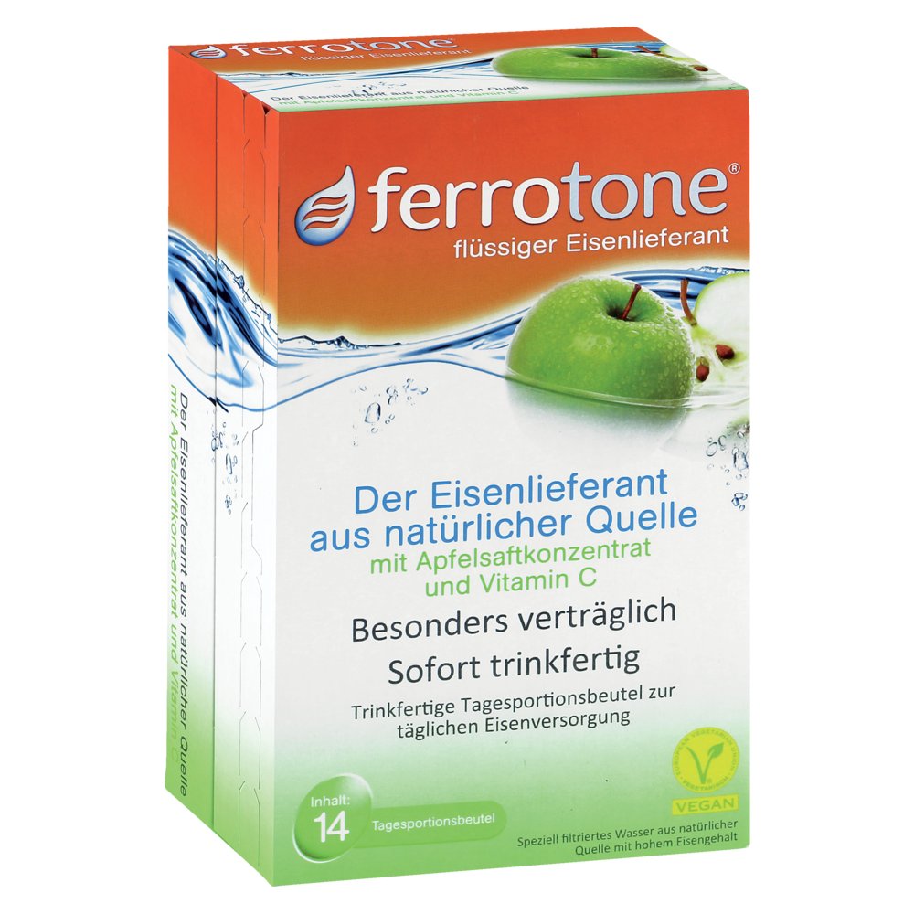 FERROTONE Eisen m.Apfelkonzentrat u.Vitamin C Btl.