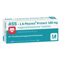 ASS-1A Pharma Protect 100 mg magensaftr.Tabletten