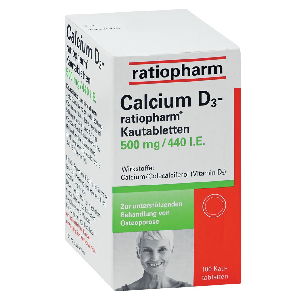 CALCIUM D3-ratiopharm Kautabletten