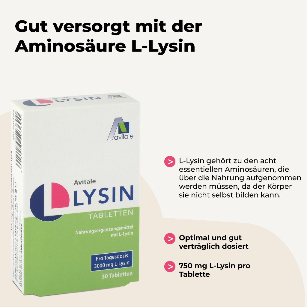 L-LYSIN 750 mg Tabletten