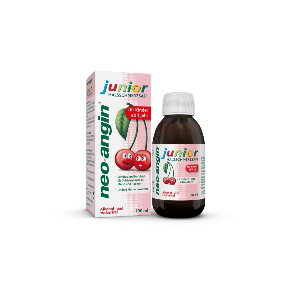 NEO-ANGIN junior Halsschmerzsaft