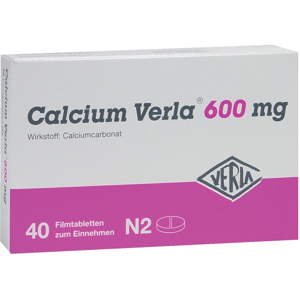 CALCIUM VERLA 600 mg Filmtabletten