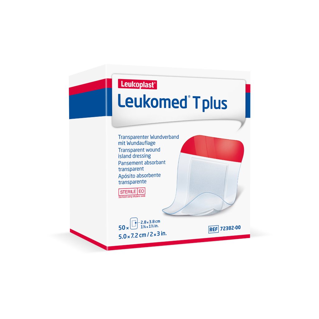 LEUKOMED transp.plus sterile Pflaster 5x7,2 cm