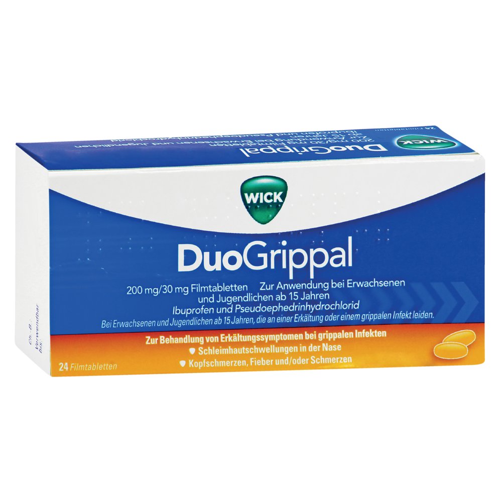 WICK DuoGrippal 200 mg/30 mg Filmtabletten