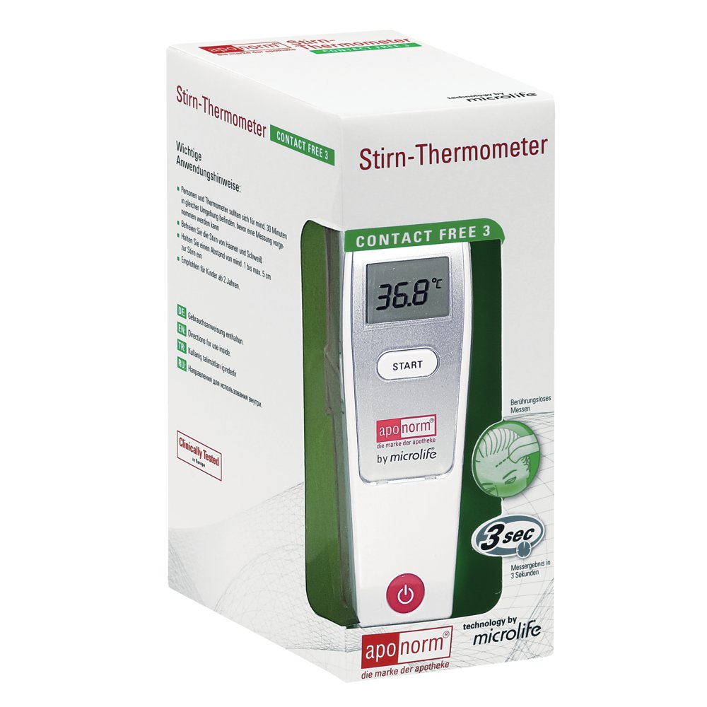 APONORM Fieberthermometer Stirn Contact-Free 3