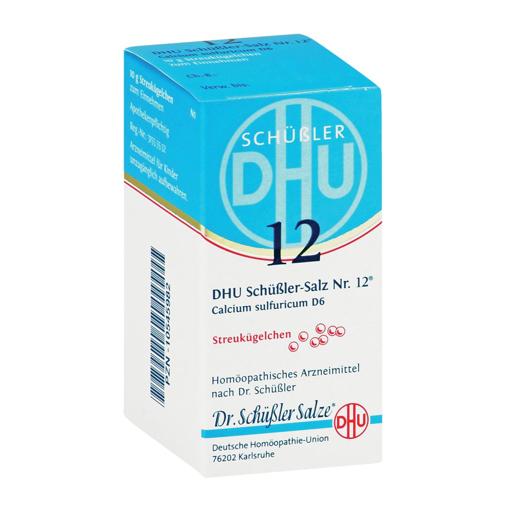 BIOCHEMIE DHU 12 Calcium sulfuricum D 6 Globuli