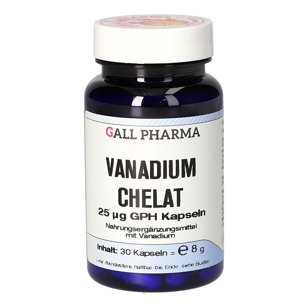 VANADIUM CHELAT 25 μg GPH Kapseln