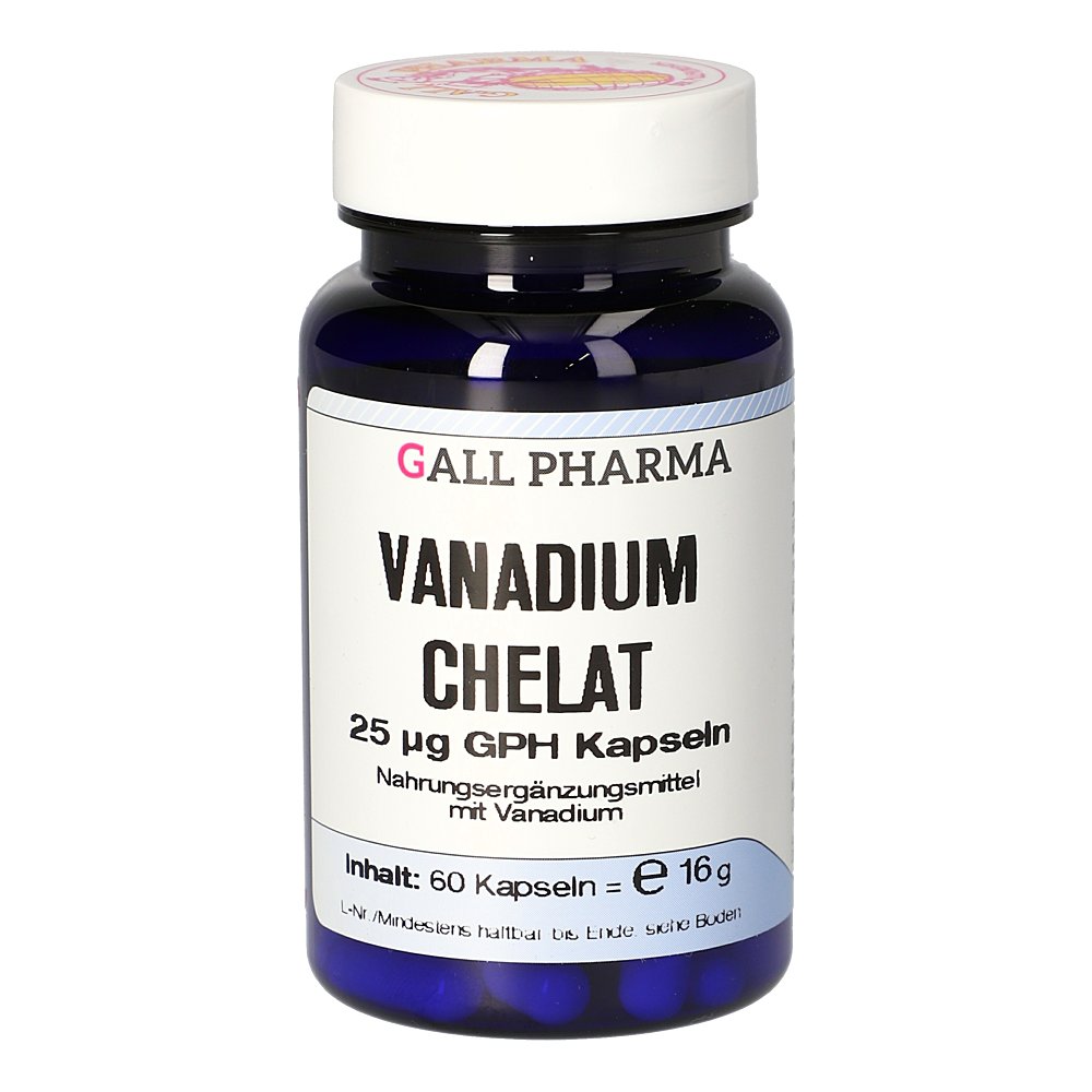 VANADIUM CHELAT 25 μg GPH Kapseln