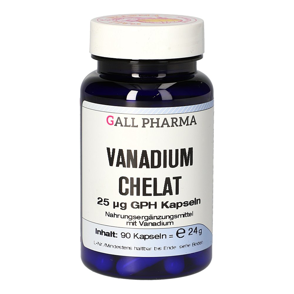 VANADIUM CHELAT 25 μg GPH Kapseln