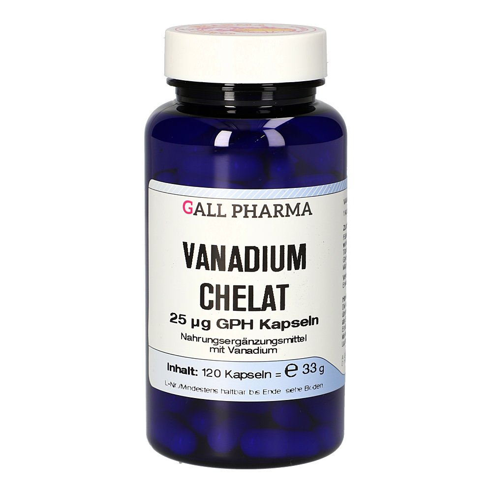 VANADIUM CHELAT 25 μg GPH Kapseln