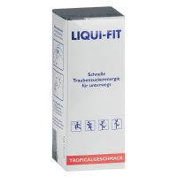 LIQUI FIT flüssige Zuckerlösung Tropical Beutel