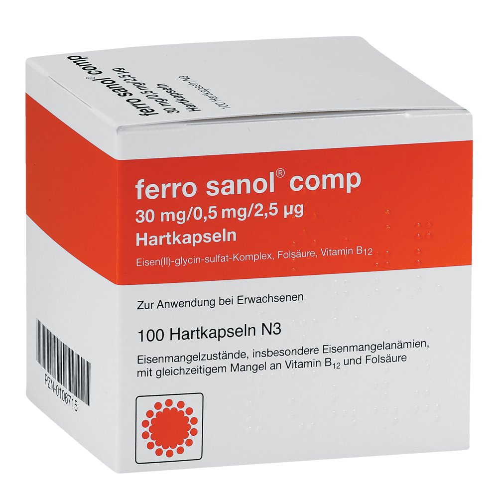 FERRO SANOL comp. Hartkaps.m.msr.überz.Pellets