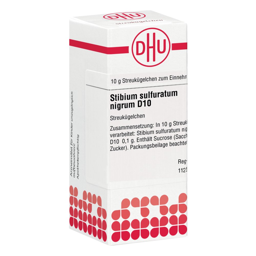STIBIUM SULFURATUM NIGRUM D 10 Globuli