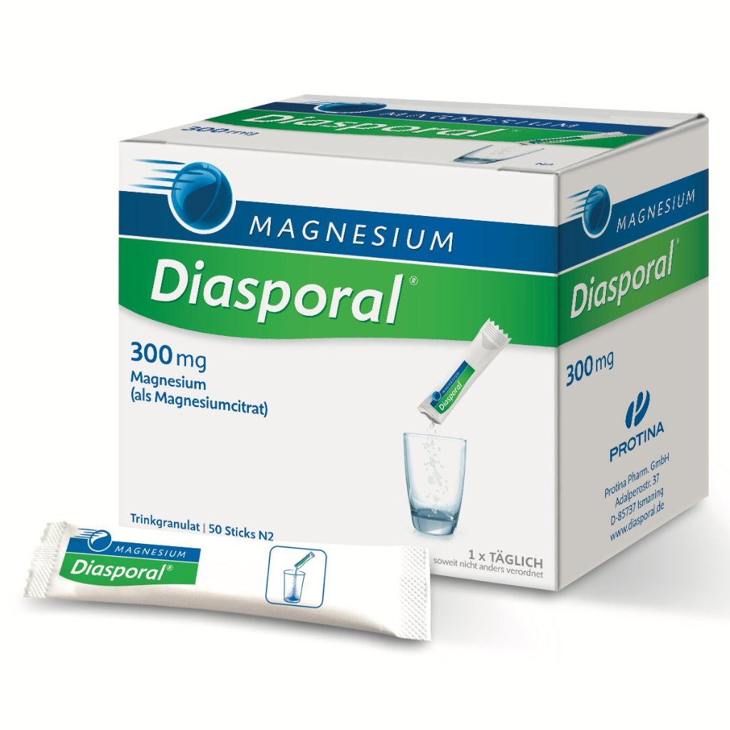 Magnesium-Diasporal® 300 mg Trinkgranulat, 50 Sticks (N2) **