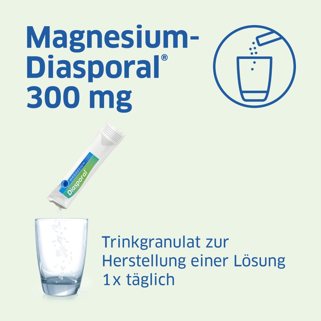 Magnesium-Diasporal® 300 mg Trinkgranulat, 50 Sticks (N2) **