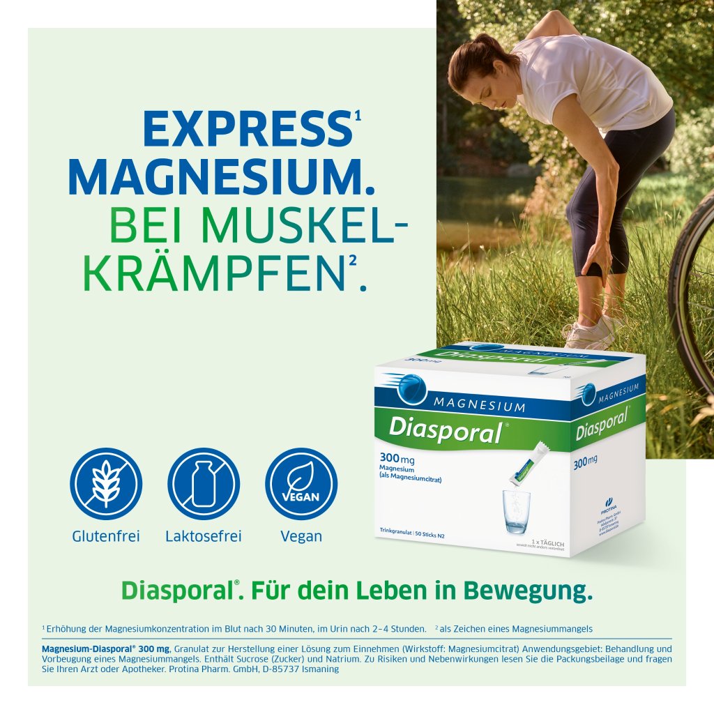 Magnesium-Diasporal® 300 mg Trinkgranulat, 50 Sticks (N2) **