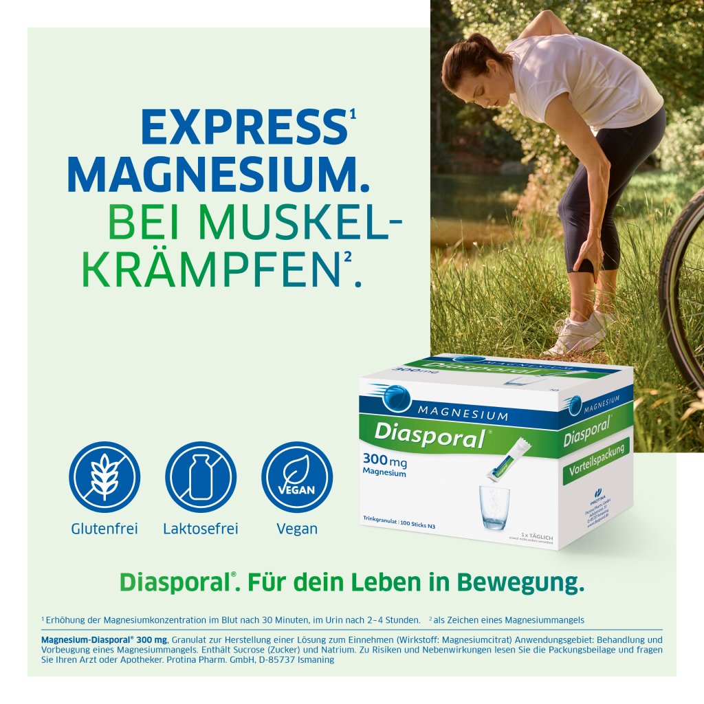 Magnesium-Diasporal® 300 mg Trinkgranulat, 100 Sticks (N3) **