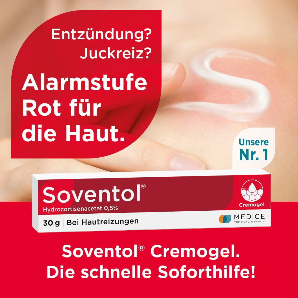 SOVENTOL Hydrocortisonacetat 0,5% Creme