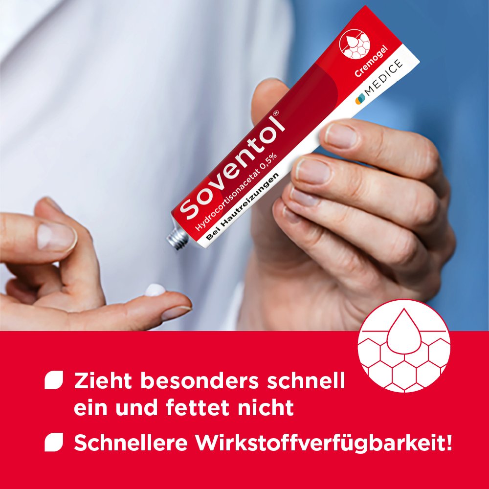 SOVENTOL Hydrocortisonacetat 0,5% Creme