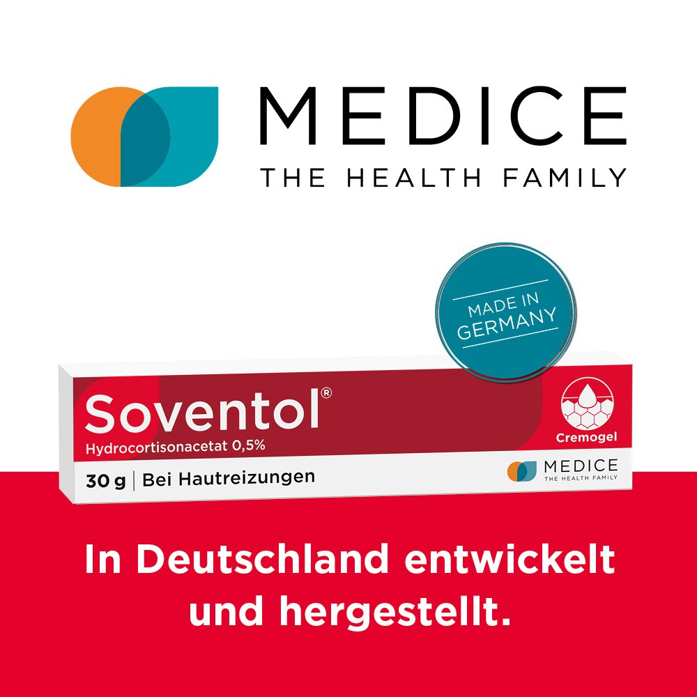 SOVENTOL Hydrocortisonacetat 0,5% Creme