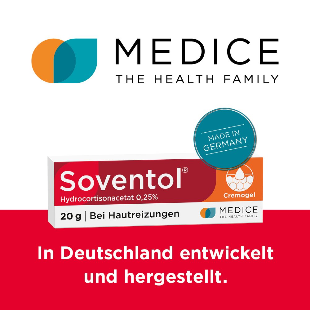 SOVENTOL Hydrocortisonacetat 0,25% Creme