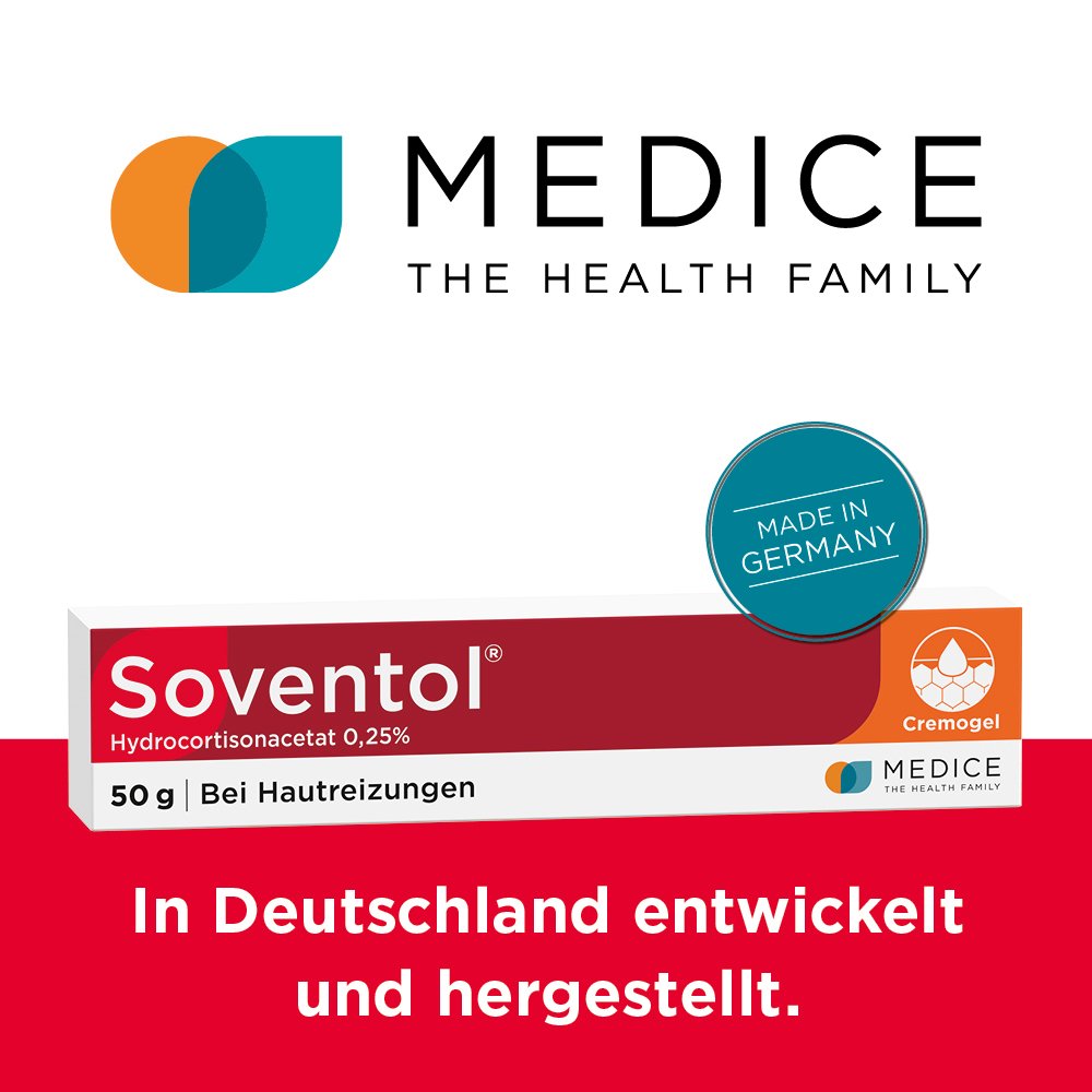 SOVENTOL Hydrocortisonacetat 0,25% Creme