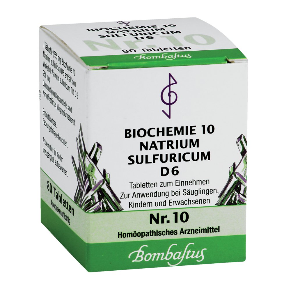BIOCHEMIE 10 Natrium sulfuricum D 6 Tabletten