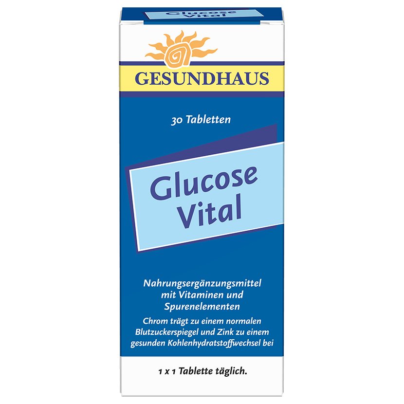 GESUNDHAUS Glucose Vital Tabletten