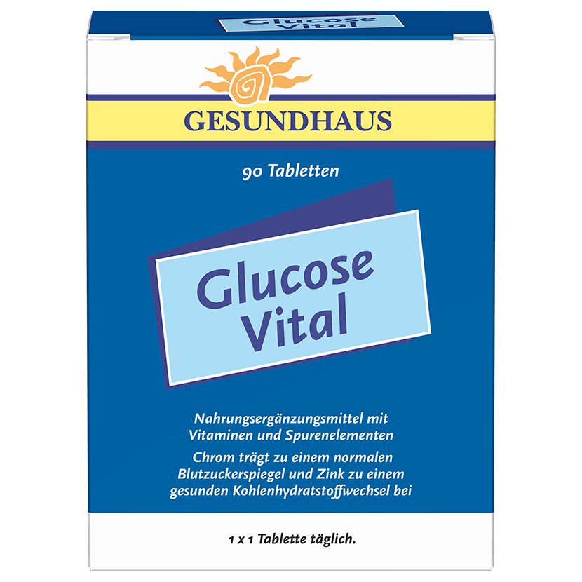 GESUNDHAUS Glucose Vital Tabletten