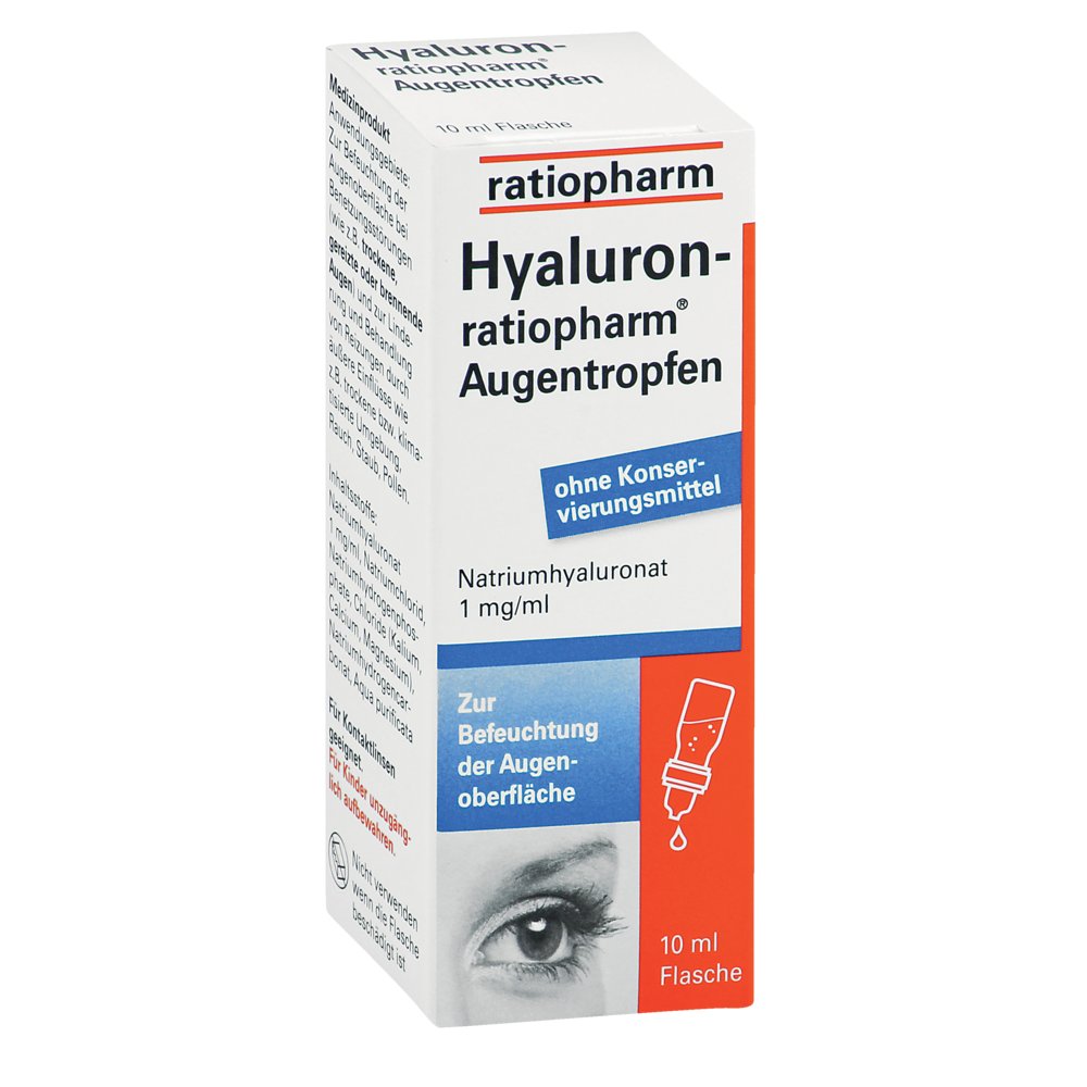 HYALURON-RATIOPHARM Augentropfen