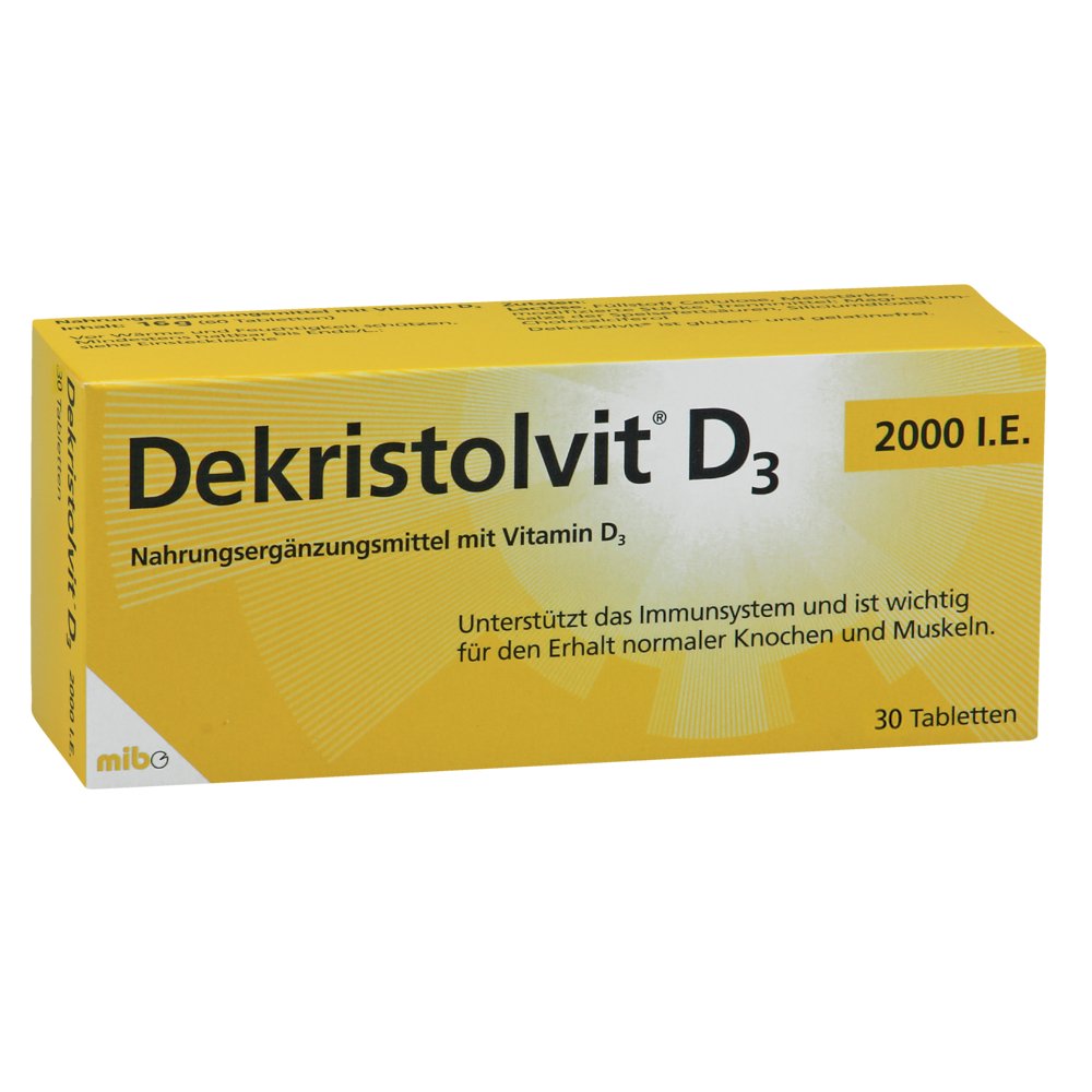 DEKRISTOLVIT D3 2000 I.E. Tabletten