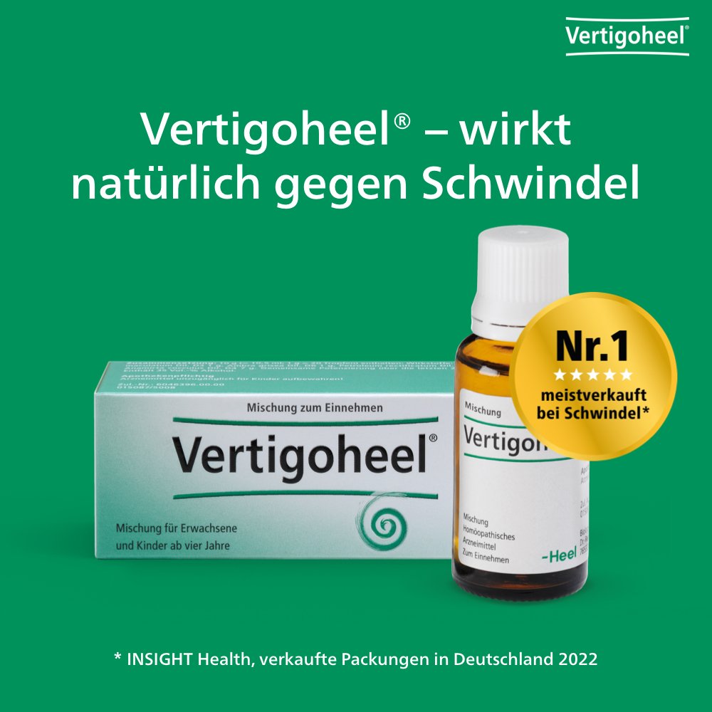 Vertigoheel® – Wirkt natürlich gegen Schwindel