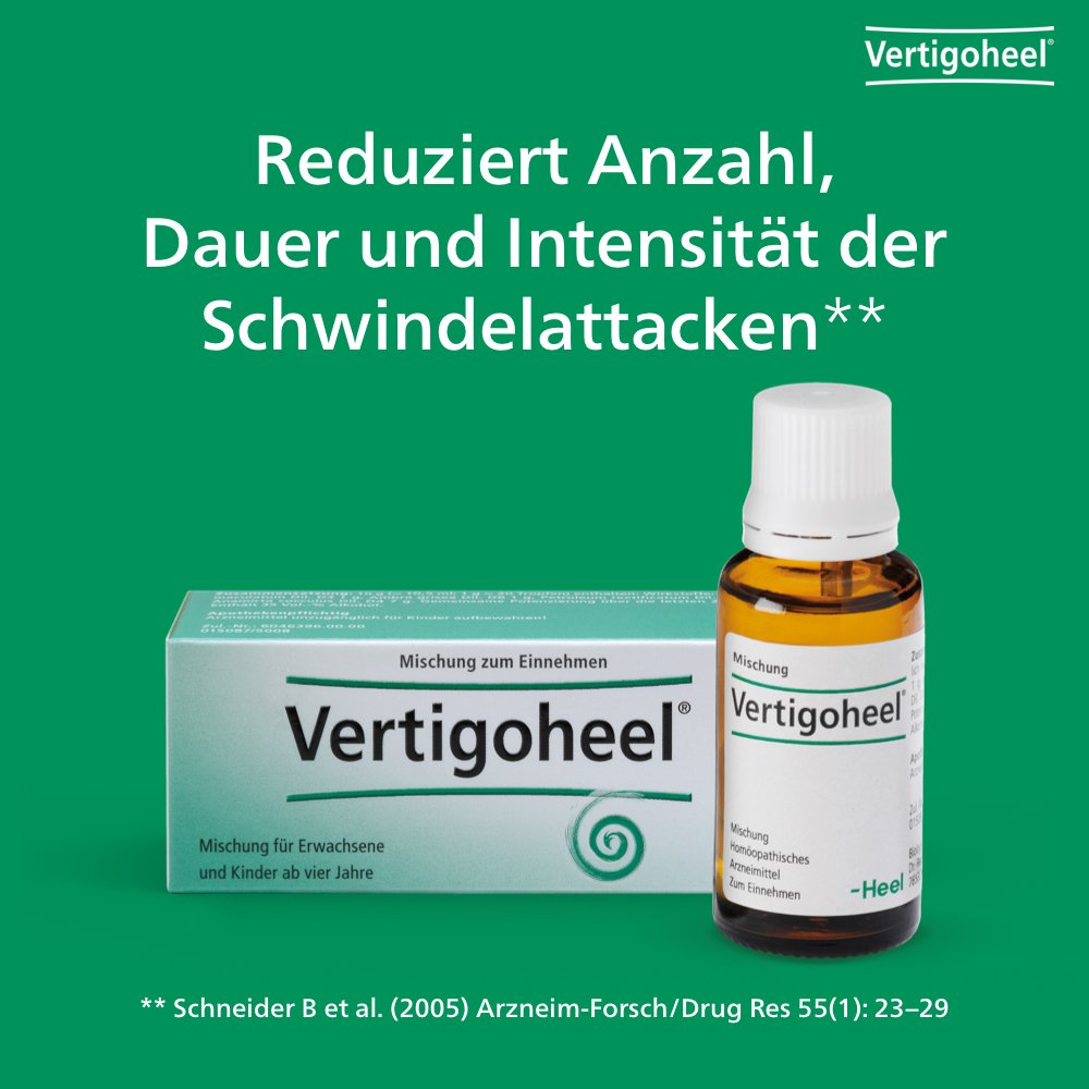 Vertigoheel® – Wirkt natürlich gegen Schwindel