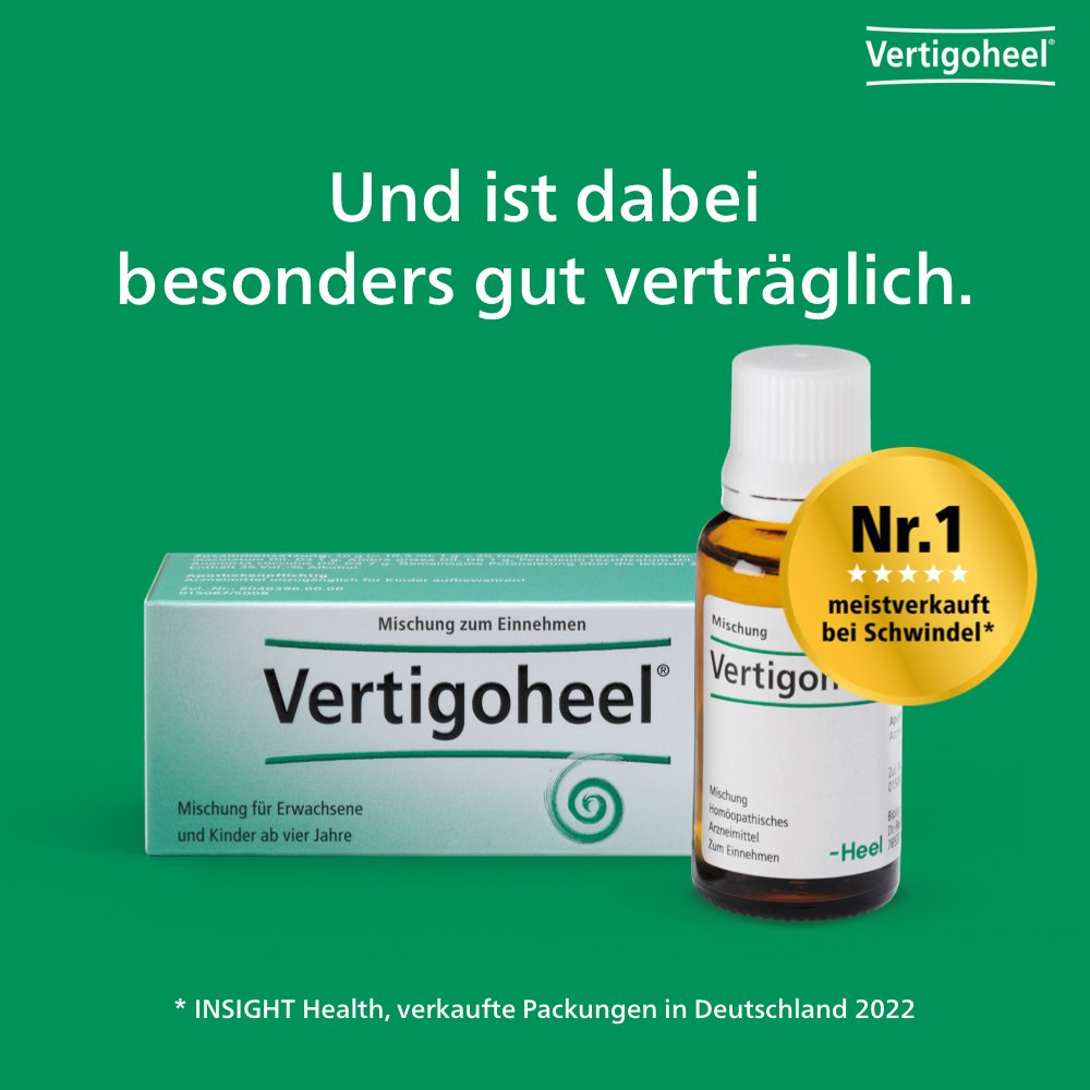 Vertigoheel® – Wirkt natürlich gegen Schwindel