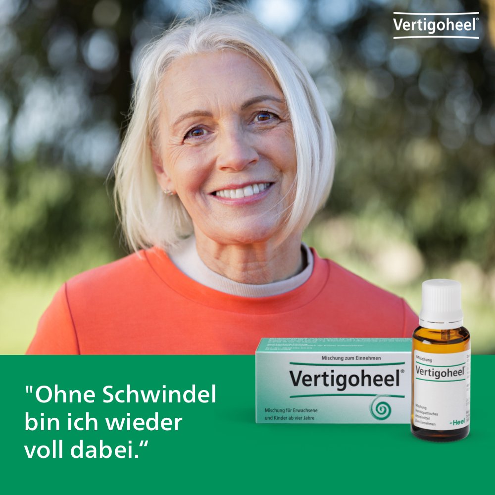 Vertigoheel® – Wirkt natürlich gegen Schwindel