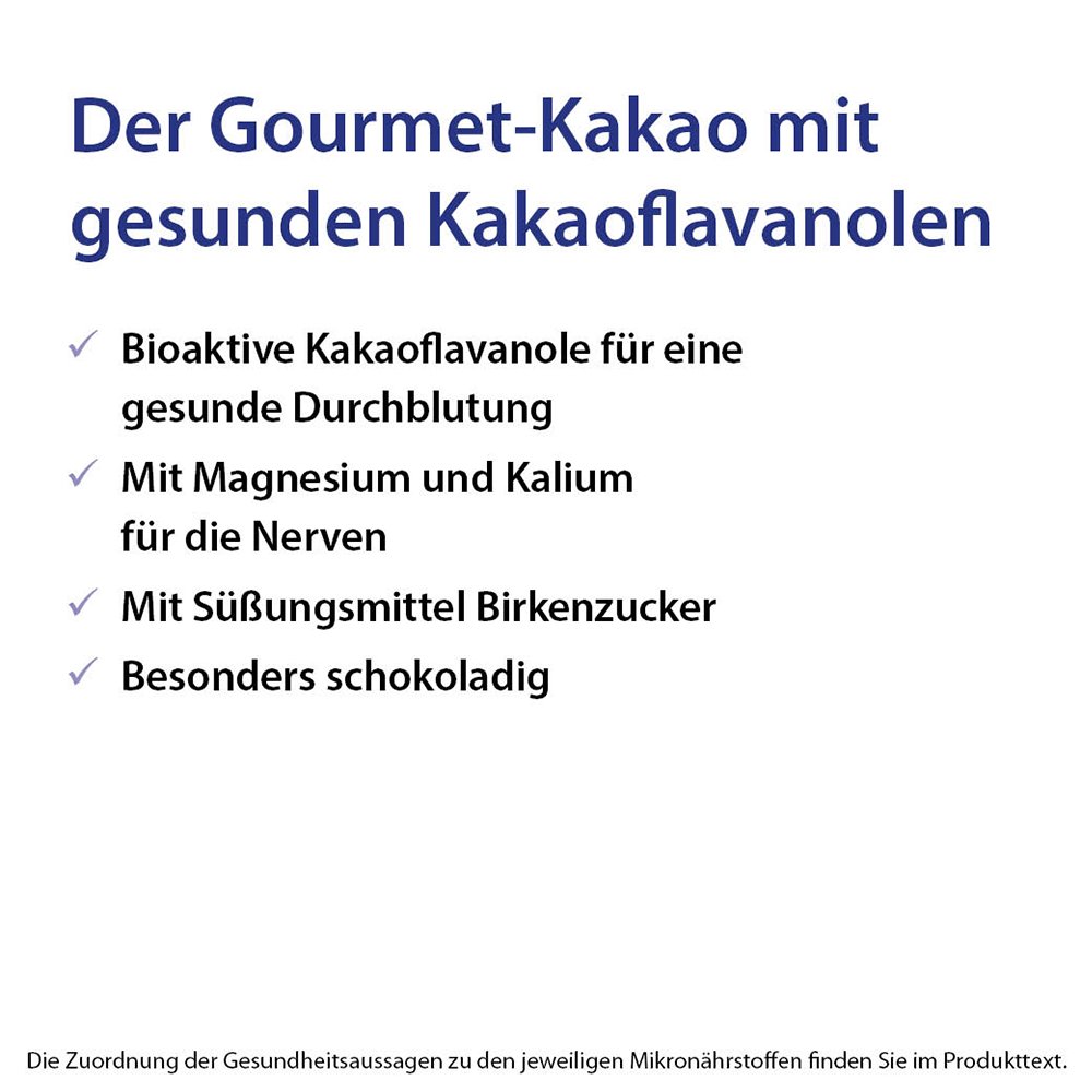 Flavochino zart herbes Kakao Getränk Flavanole Xylit vegan