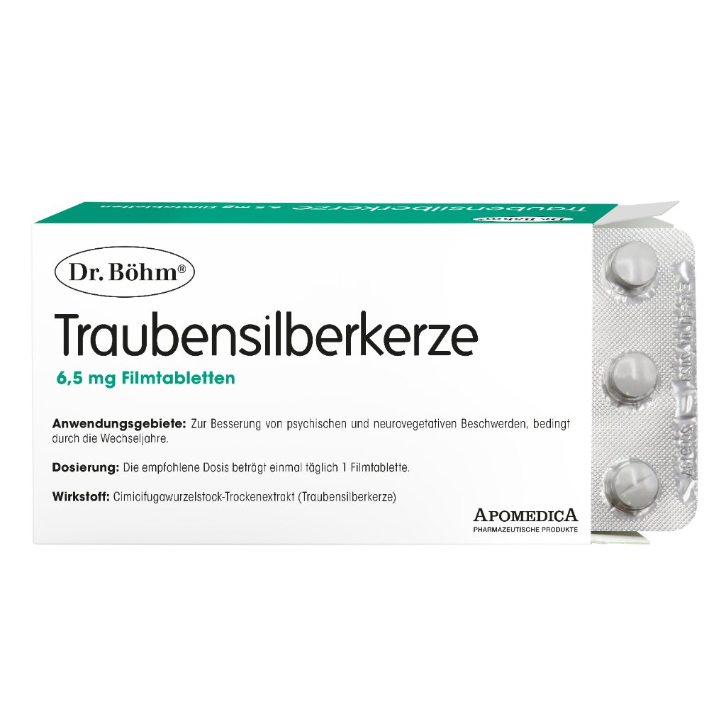 Dr. Böhm® Traubensilberkerze 6,5 mg Filmtabletten