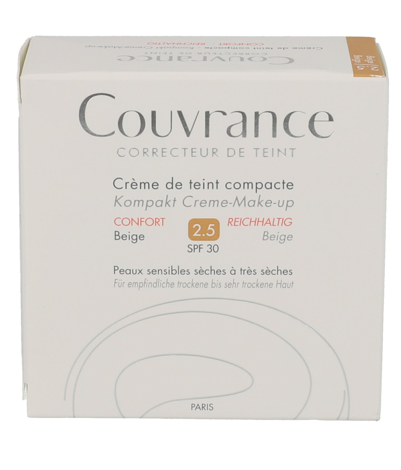 AVENE Couvrance Kompakt Cr.-Make-up reich.beig.2,5