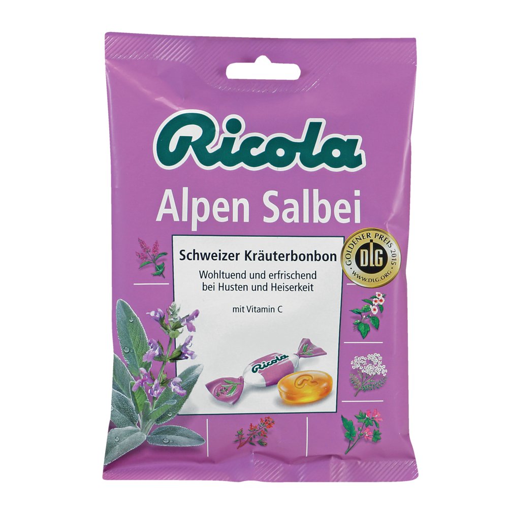 RICOLA m.Z.Beutel Salbei Alpen Salbei Bonbons