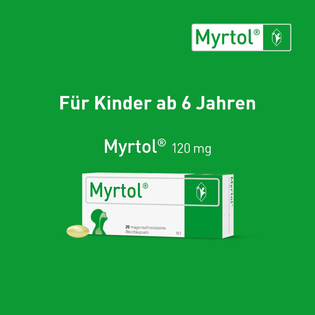 MYRTOL magensaftresistente Weichkapseln