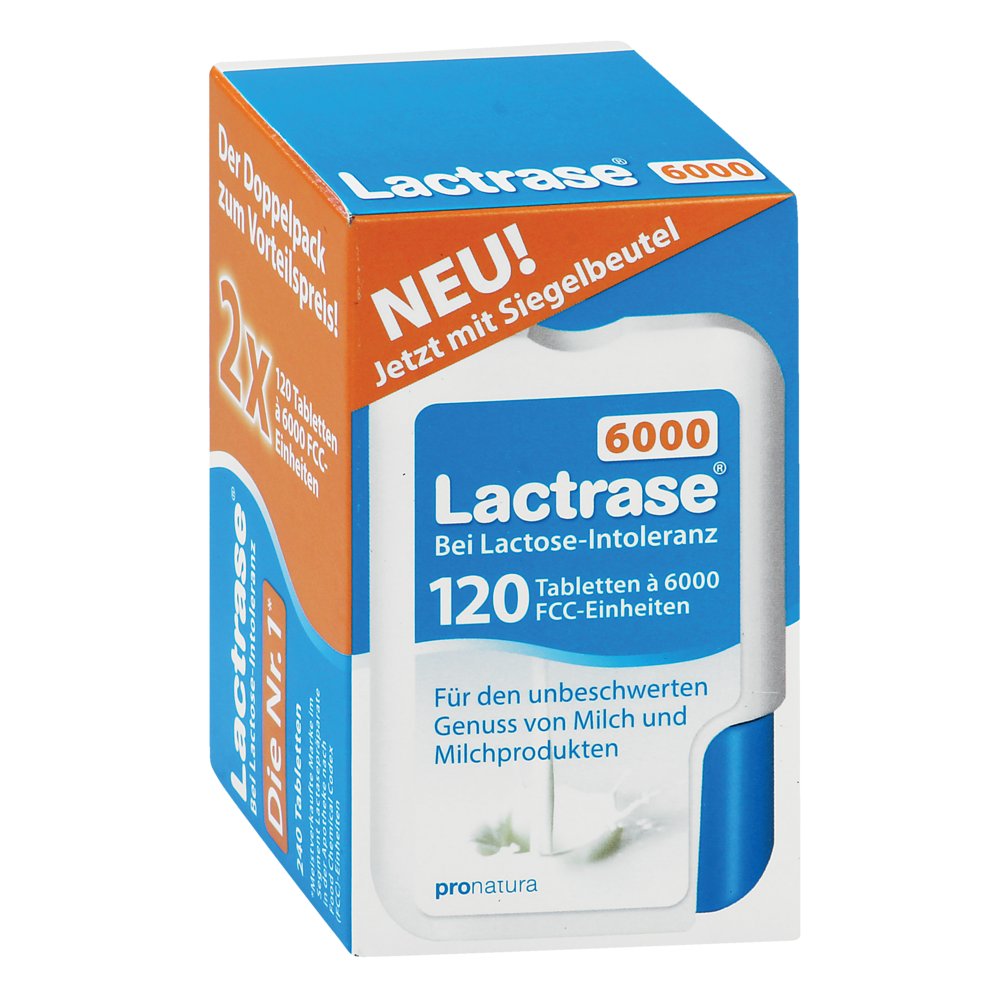 LACTRASE 6.000 FCC Tbl.im Klickspender Doppelpack
