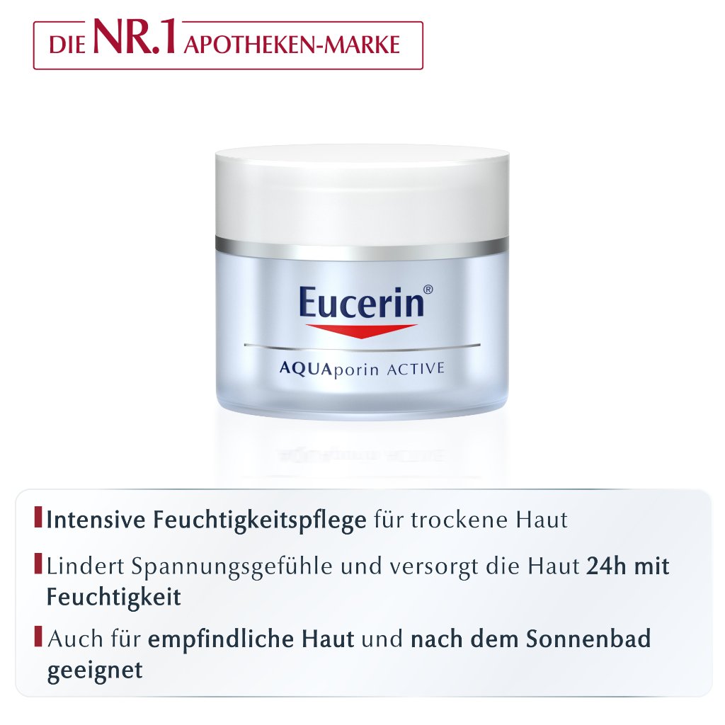 EUCERIN AQUAporin Active Creme trockene Haut