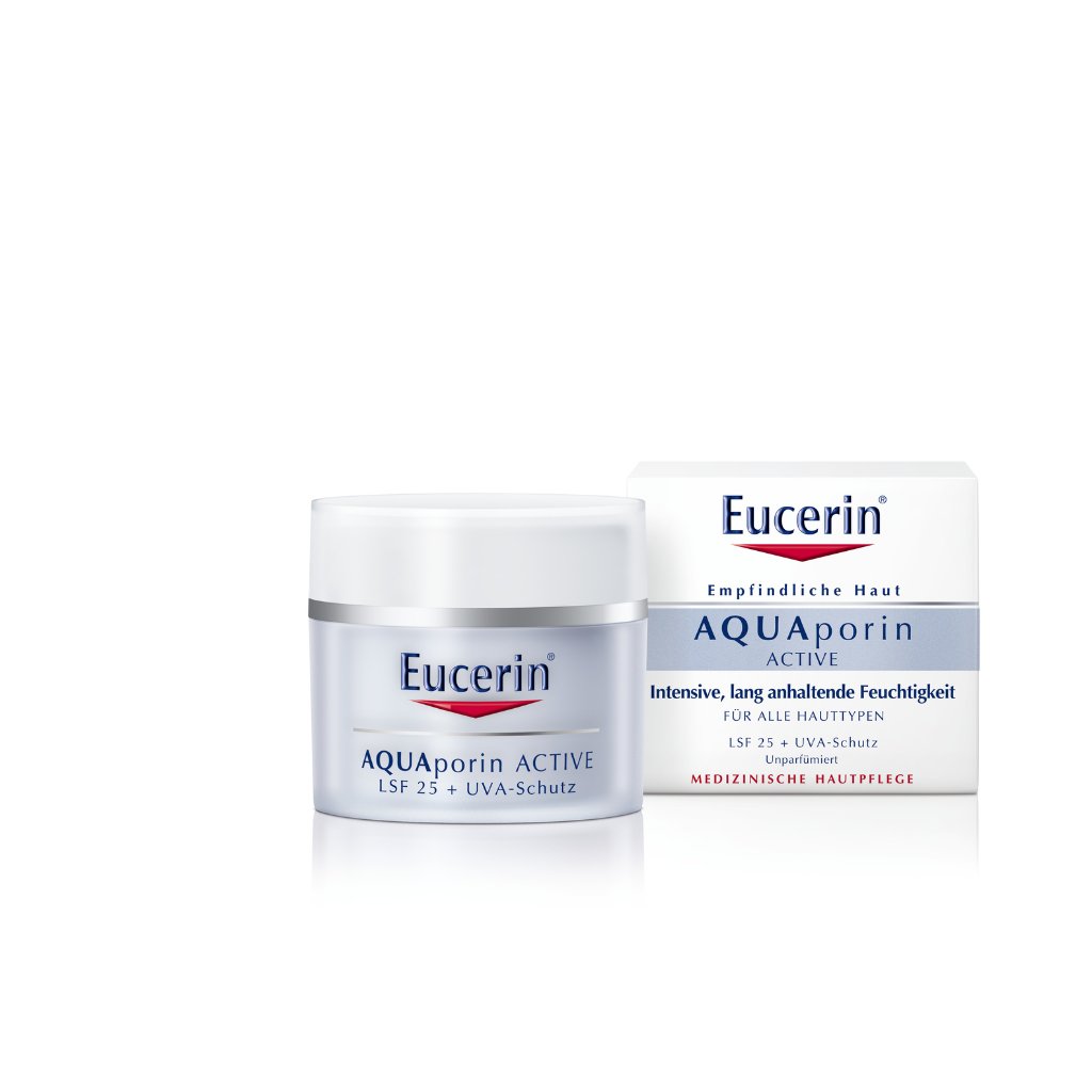 EUCERIN AQUAporin Active Creme LSF 25