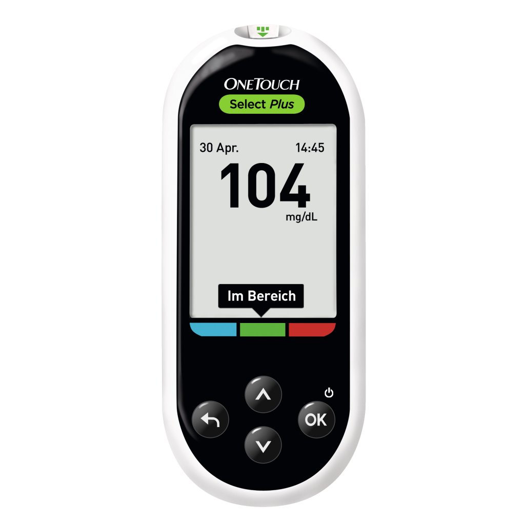 ONE TOUCH Select Plus Blutzuckermesssystem mg/dl