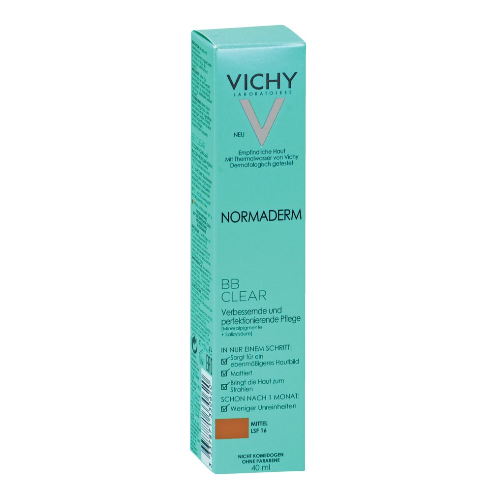 VICHY NORMADERM BB Clear Creme mittel LSF 16