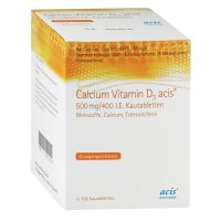 CALCIUM VITAMIN D3 acis 500 mg/400 I.E. Kautabl.