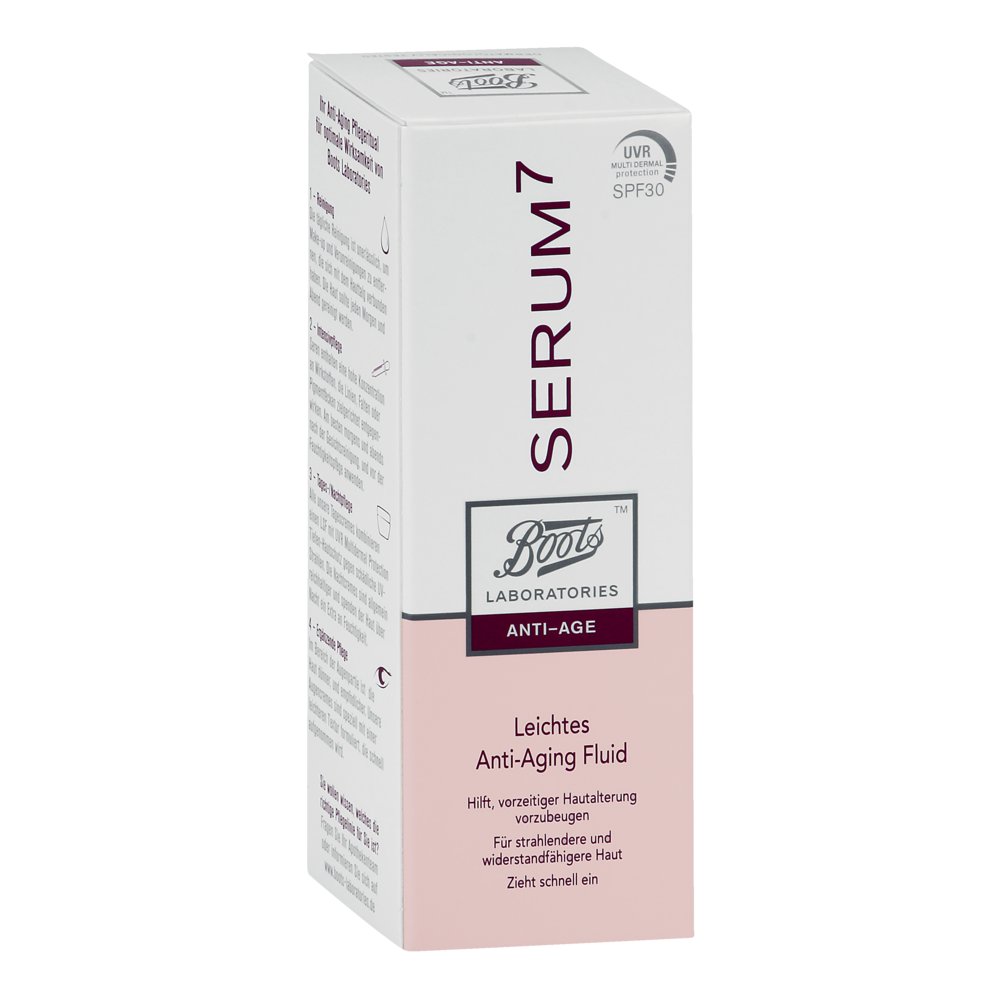 BOOTS LAB SERUM7 leichtes Anti-Aging Fluid LSF 30