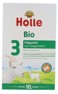 HOLLE Bio Folgemilch 3 auf Ziegenmilchbasis Pulver